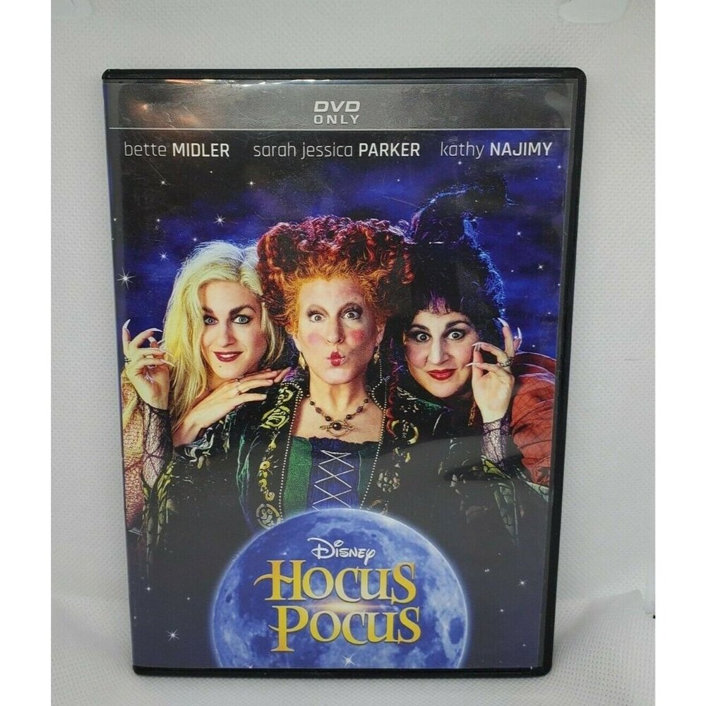 Hocus Pocus 1993 DVD Rated PG – Clean Disc, No Scratches